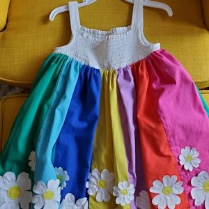 Mini Boden rainbow sundress